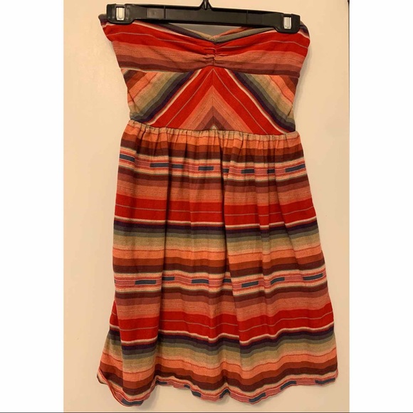 Roxy size small strapless dress - Picture 2 of 3